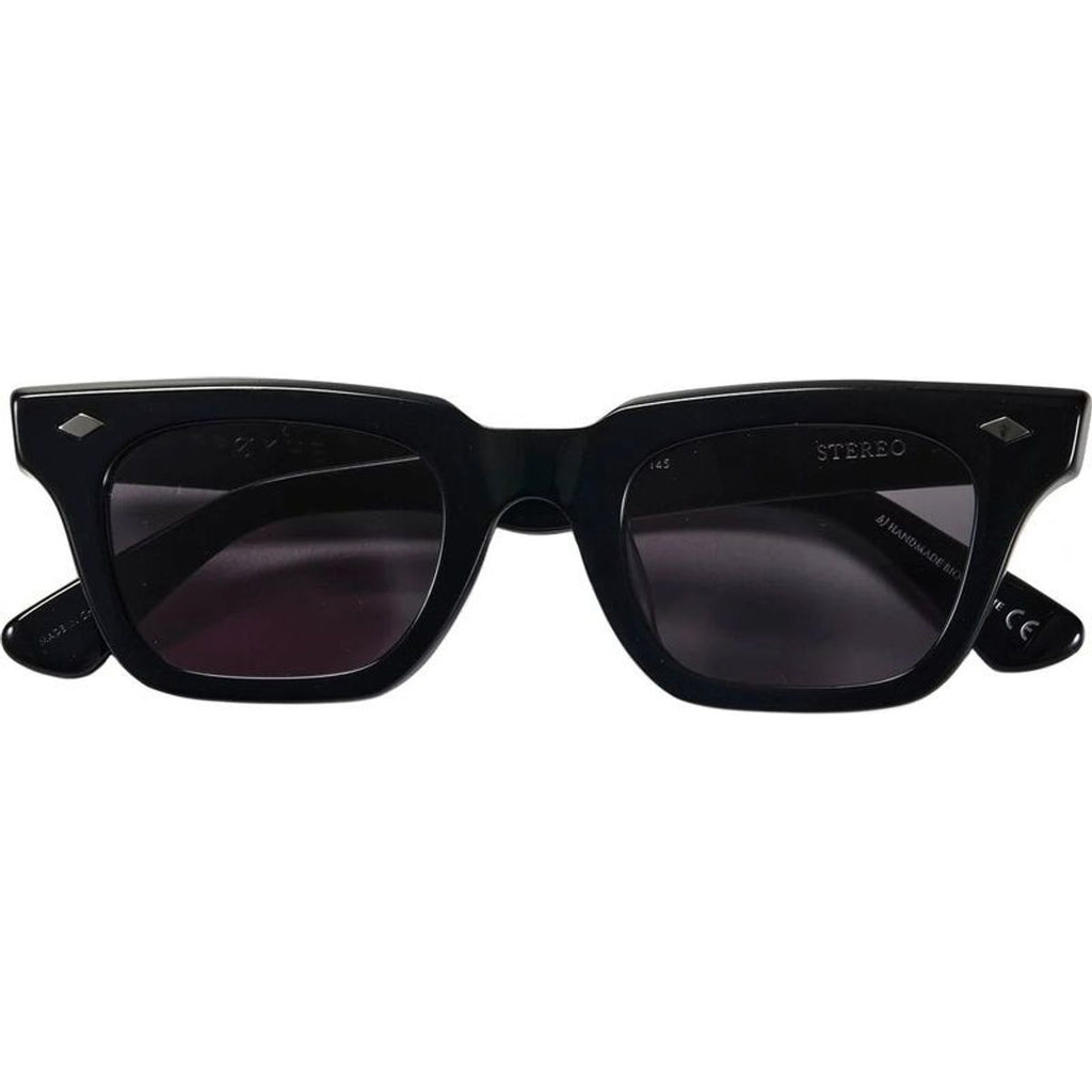 Stereo, Polished Black/Black Lenses