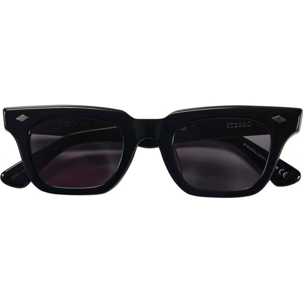 Stereo, Polished Black/Black Lenses