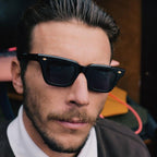 Stereo, Polished Black/Black Lenses