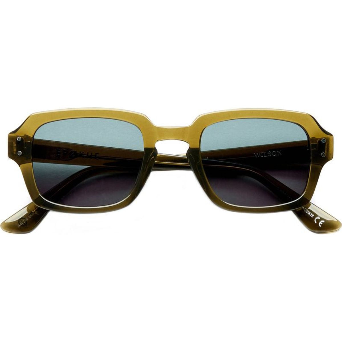 Wilson, Polished Army Green/Green Lenses