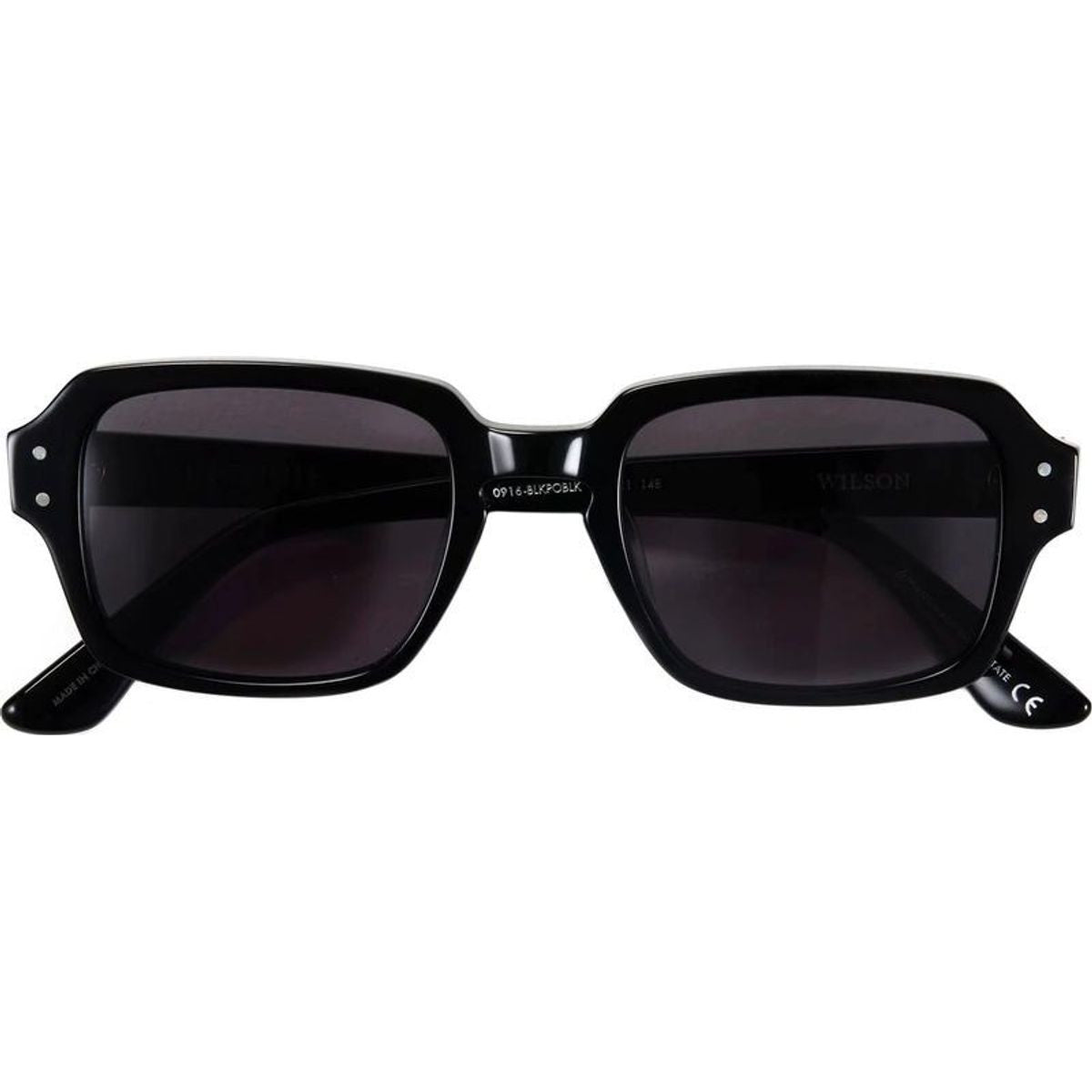 Wilson, Polished Black/Black Lenses