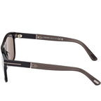 Frances FT1080N, Shiny Black/Smoke Polarised Lenses