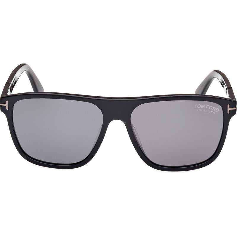 Frances FT1080N, Shiny Black/Smoke Polarised Lenses