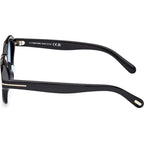 FT1147-D, Shiny Black/Blue Lenses
