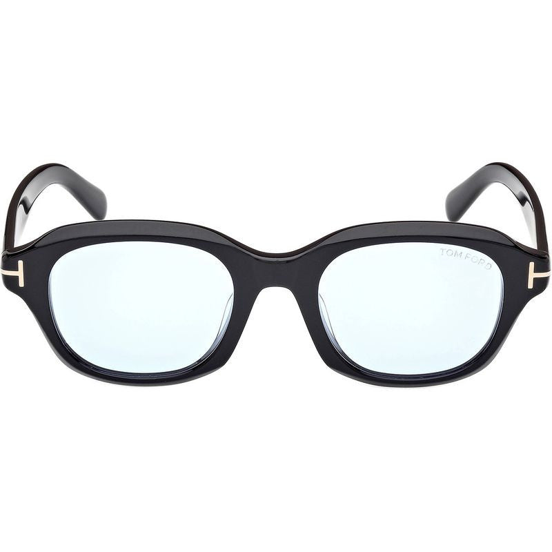 FT1147-D, Shiny Black/Blue Lenses