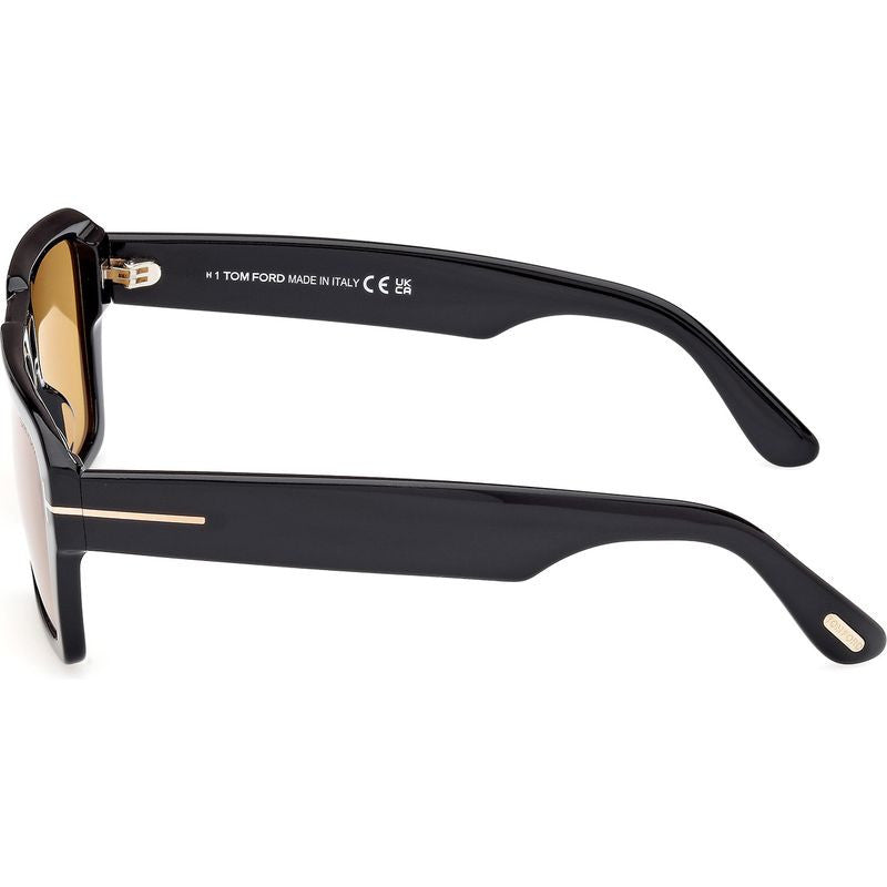Redford FT1153, Shiny Black/Brown Lenses