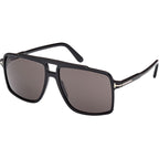 Kemp FT1177, Shiny Black/Smoke Lenses