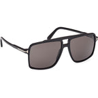 Kemp FT1177, Shiny Black/Smoke Lenses