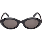 Carmen FT1186, Shiny Black/Smoke Lenses