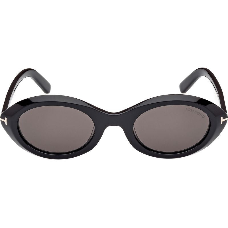Carmen FT1186, Shiny Black/Smoke Lenses