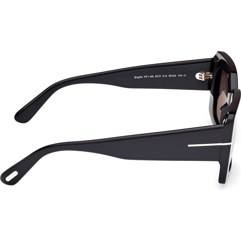 Brigatta FT1188, Shiny Black/Smoke Lenses