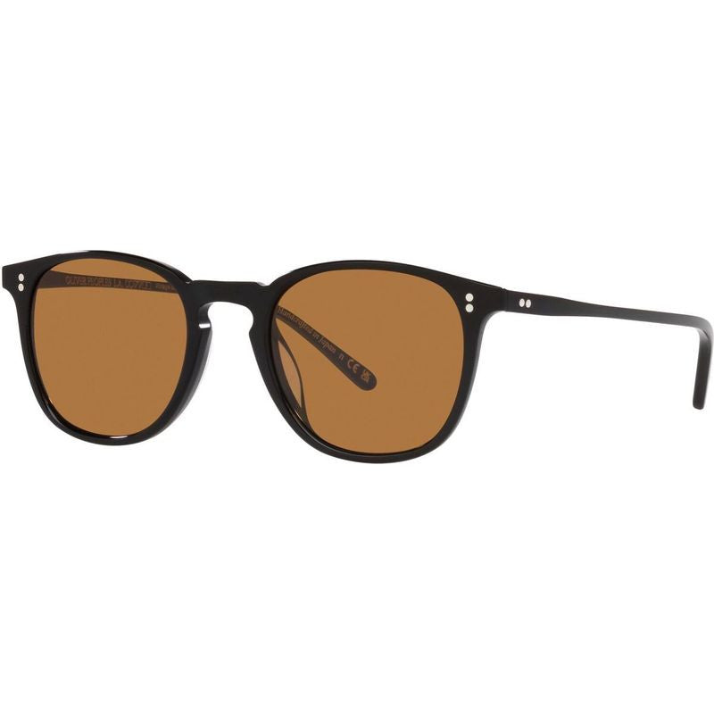Finley 1993 Sun OV5491SU, Black/Cognac Glass Lenses 50 Eye Size