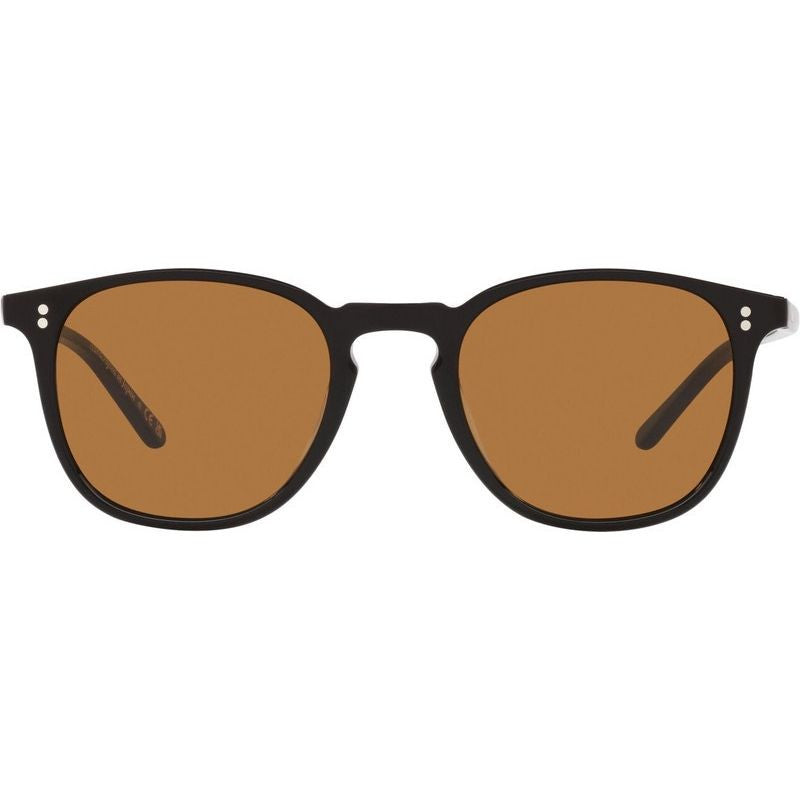 Finley 1993 Sun OV5491SU, Black/Cognac Glass Lenses 50 Eye Size