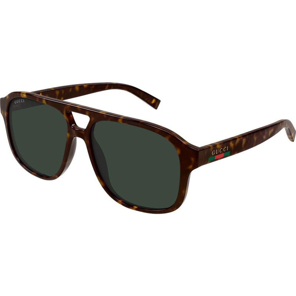 GG1856S, Havana/Green Lenses