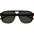 GG1856S, Havana/Green Lenses