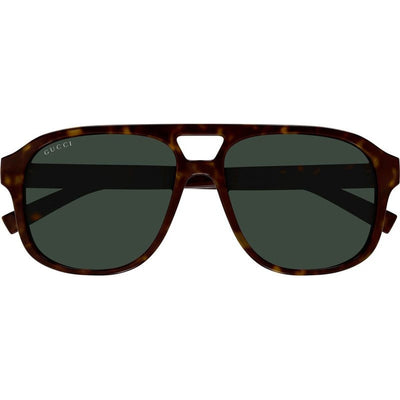 GG1856S, Havana/Green Lenses