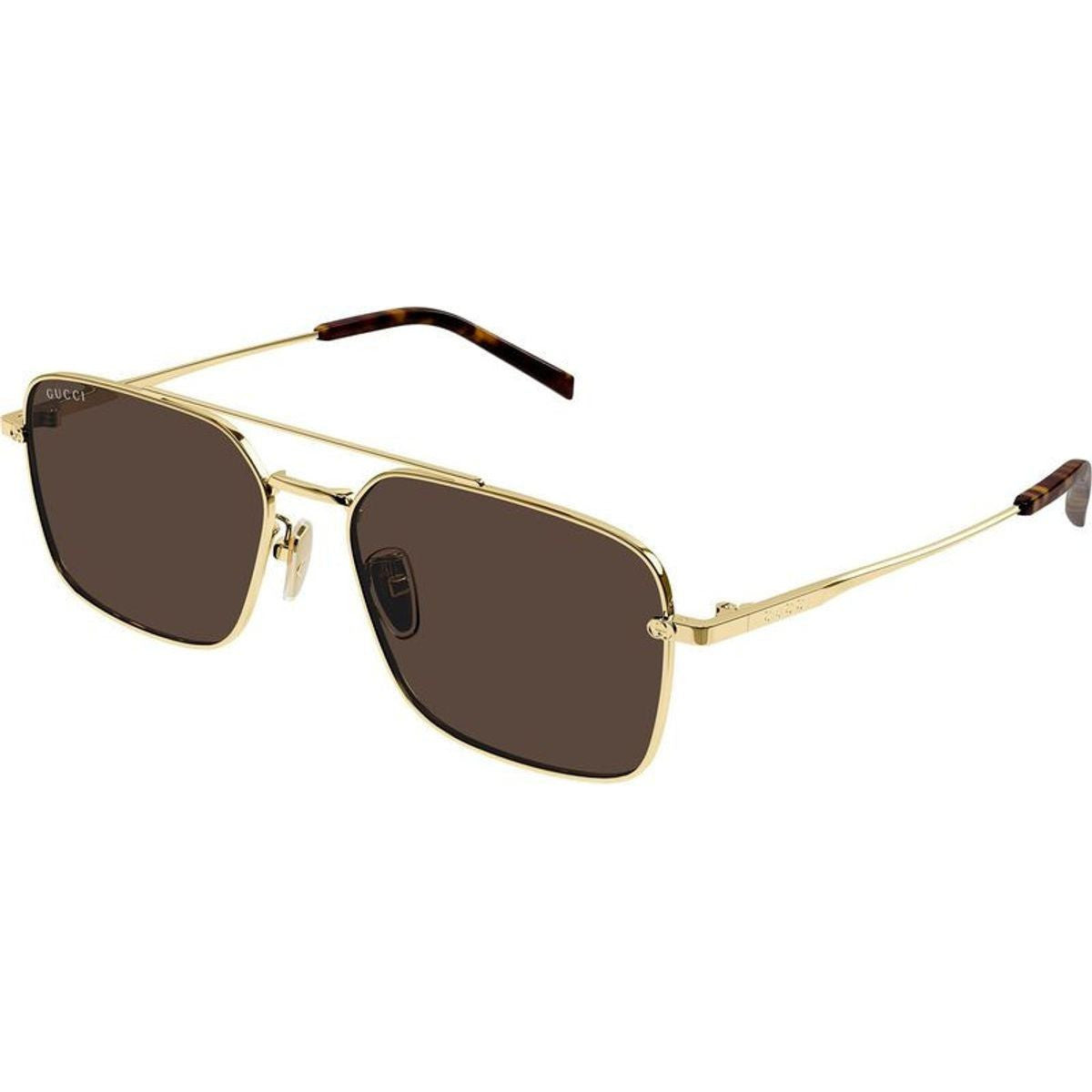 GG1957SA, Gold/Brown Lenses