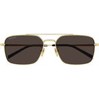 GG1957SA, Gold/Brown Lenses