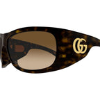 GG2170S, Havana/Brown Gradient Lenses