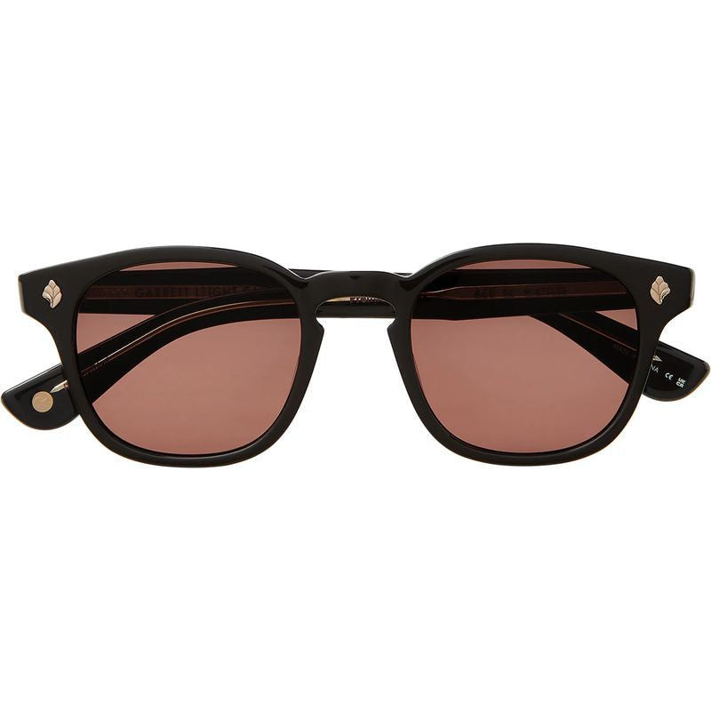 Ace, Black/Semi-Flat Pure Rosewood Glass Lenses