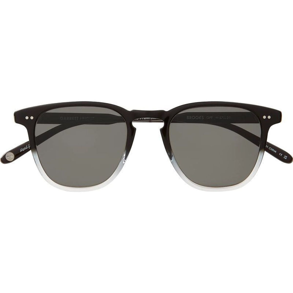 Brooks, Graphite Fade/Semi-Flat Pure Grey Polarised Glass Lenses 47 Eye Size