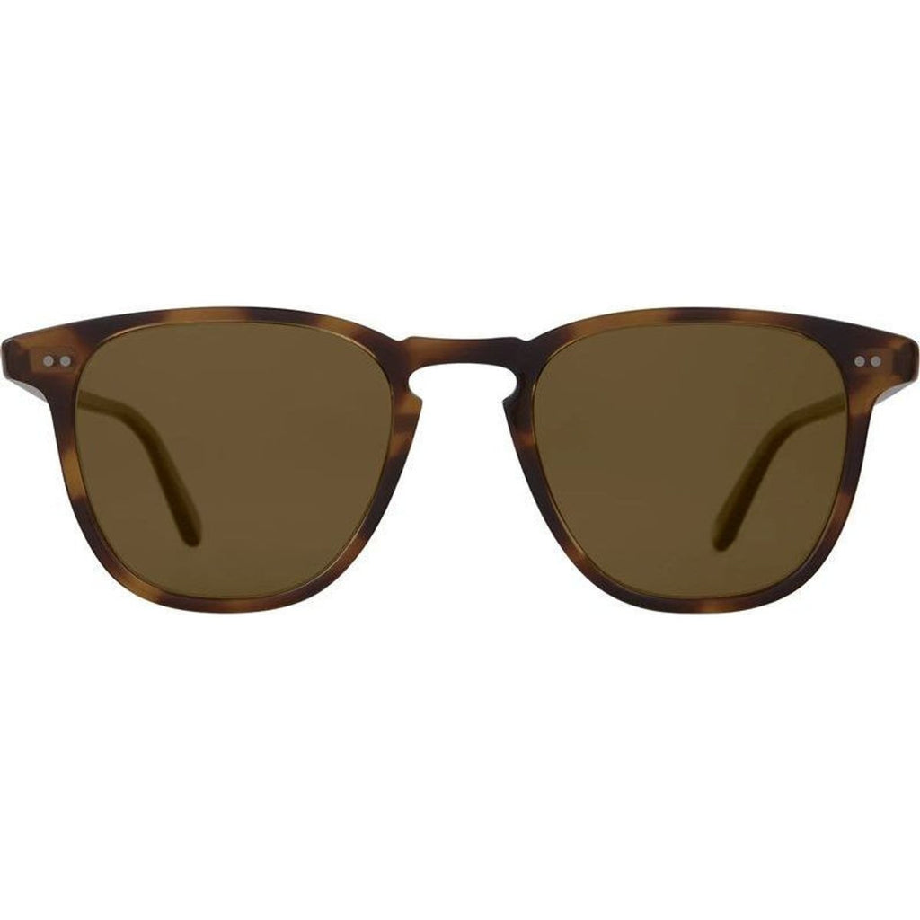 Brooks, Spotted Brown Shell/Semi-Flat Pure Coffee Polarised Glass Lenses 47 Eye Size