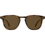 Brooks, Spotted Brown Shell/Semi-Flat Pure Coffee Polarised Glass Lenses 47 Eye Size