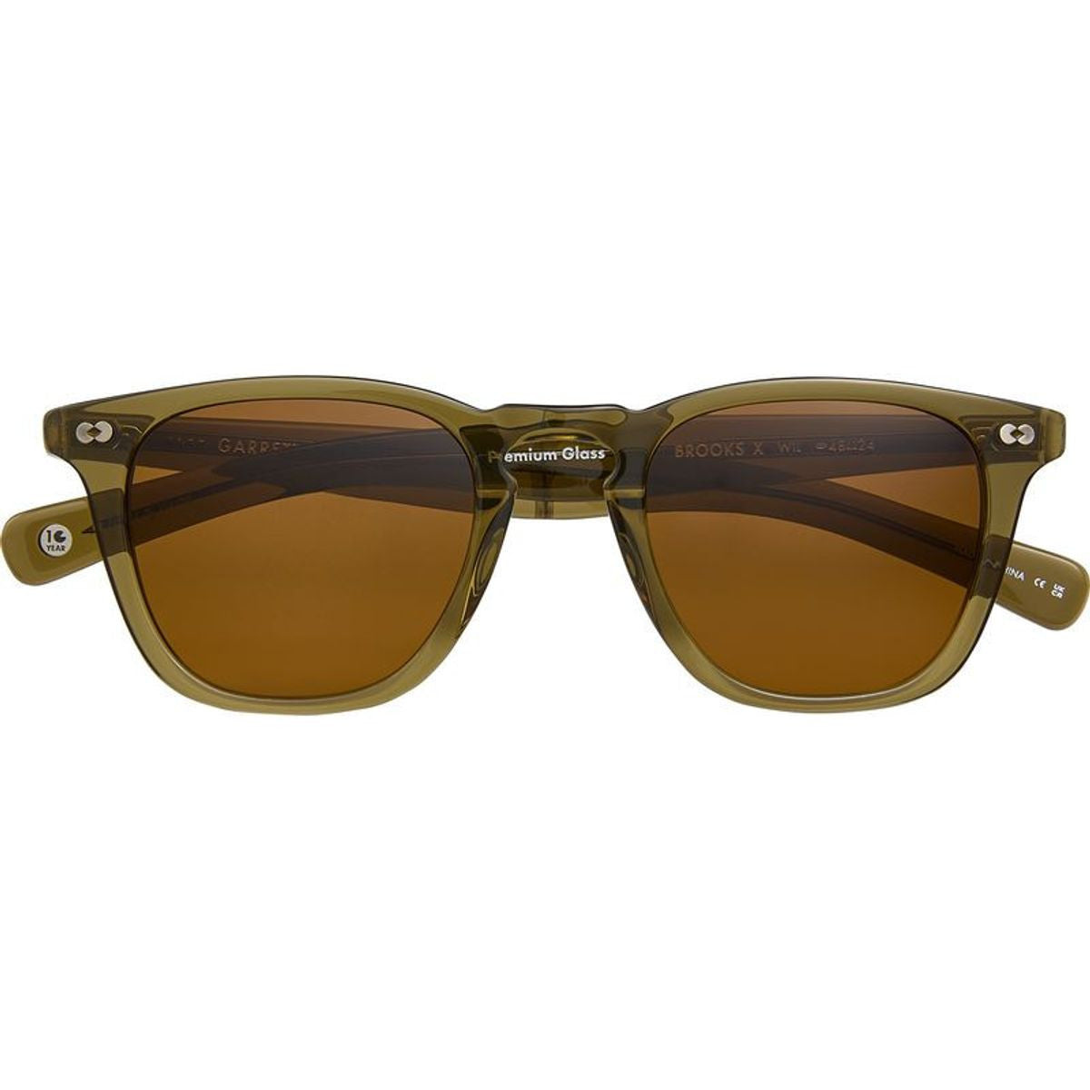 Brooks X, Willow/Pure Coffee Glass Lenses