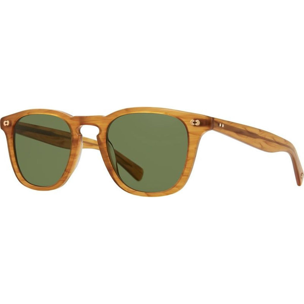 Brooks, Butterscotch/Green Glass Polarised Lenses 47 Eye Size