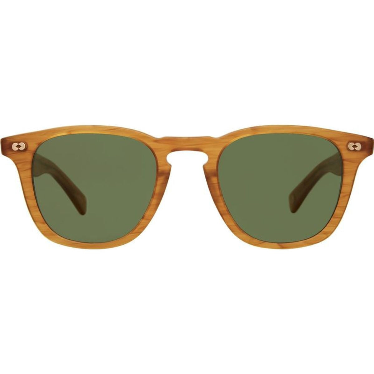 Brooks, Butterscotch/Green Glass Polarised Lenses 47 Eye Size
