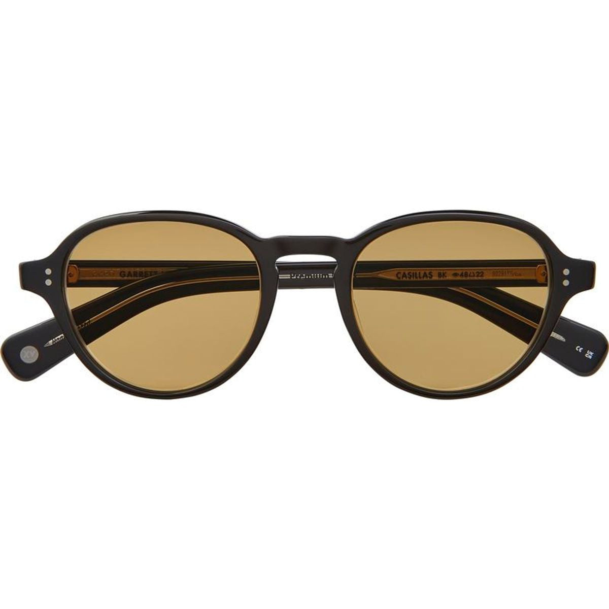Casillas, Black/Semi-Flat Pure Maple Glass Lenses
