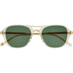 Doc, Champagne/Semi-Flat Emerald Lenses