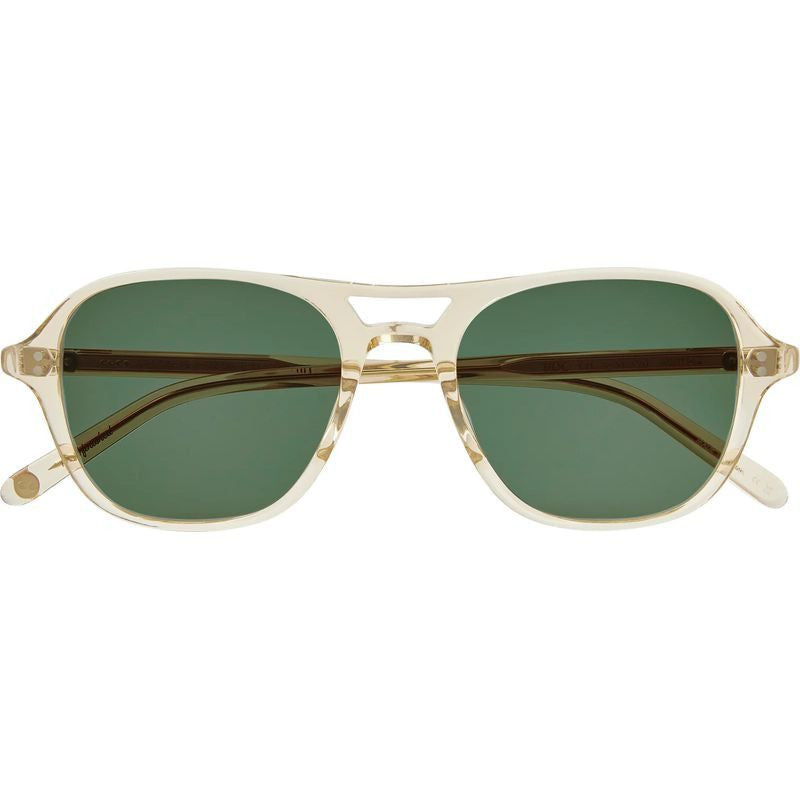 Doc, Champagne/Semi-Flat Emerald Lenses