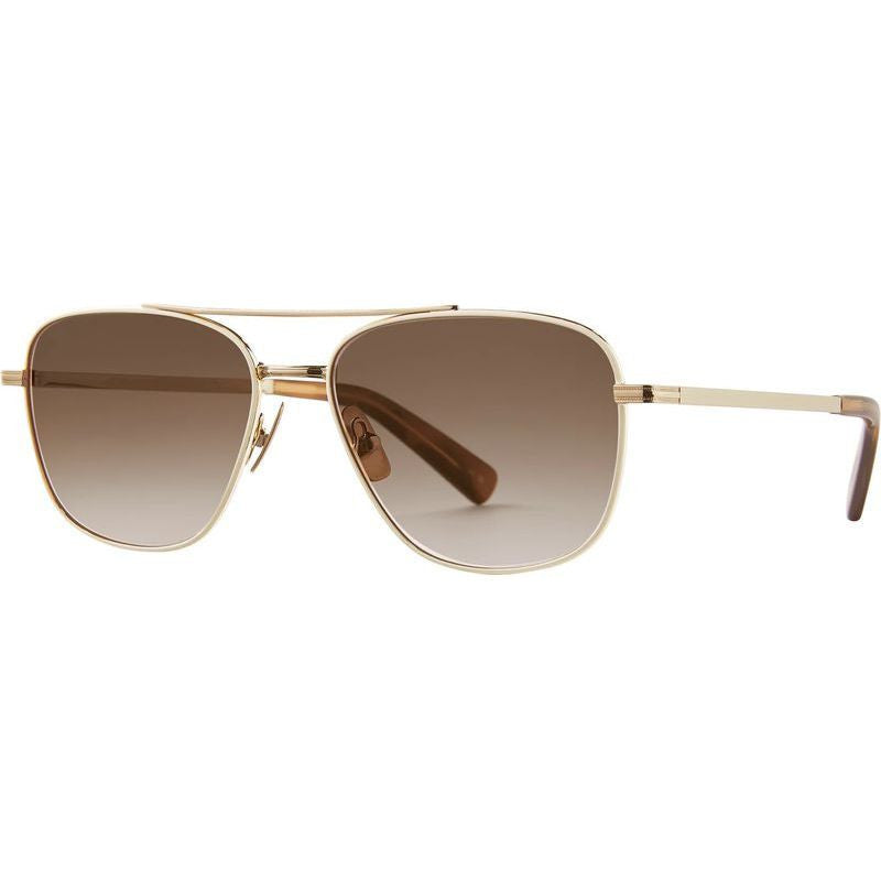 El Capitan, Spotted Brown Shell/Semi-Flat Sepia Gradient Glass Lenses