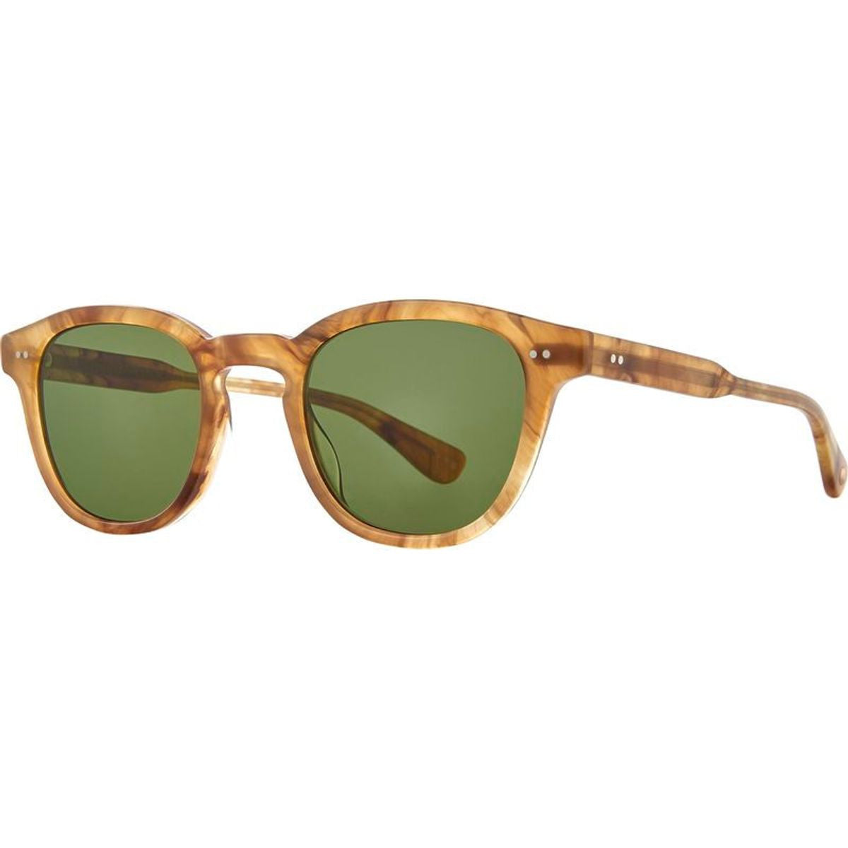 Evan, Agave Tortoise/Semi-Flat Pure Green Lenses