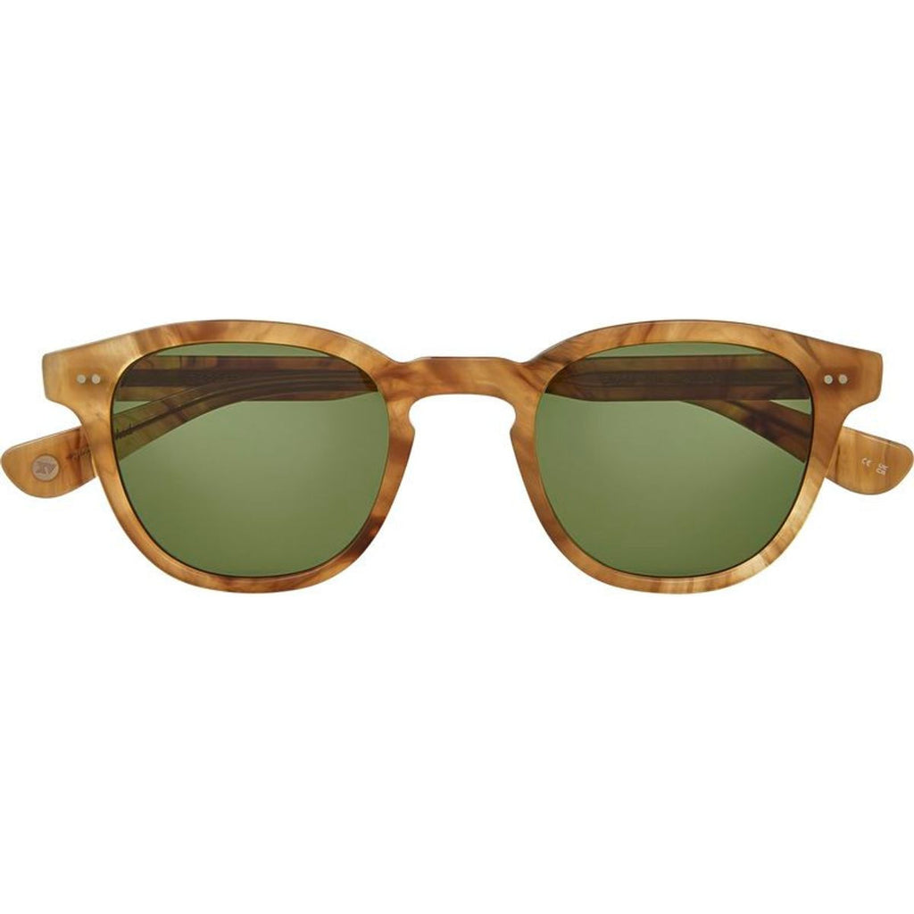 Evan, Agave Tortoise/Semi-Flat Pure Green Lenses
