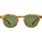 Evan, Agave Tortoise/Semi-Flat Pure Green Lenses