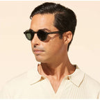 Flipper, Sea Grey/Semi-Flat Blue Glass Lenses