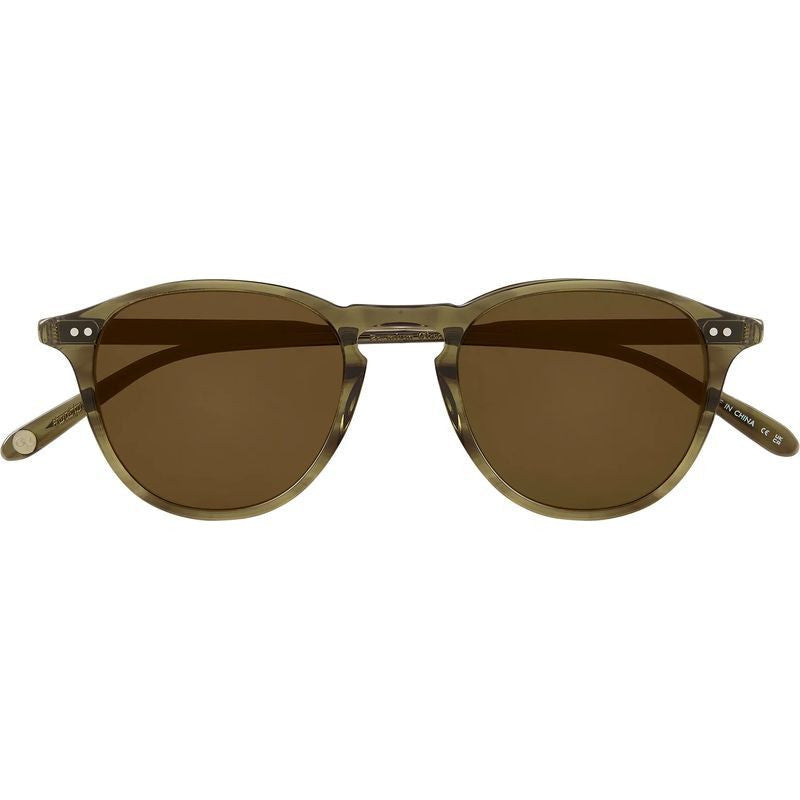 Hampton, Olive Tortoise/Semi-Flat Pure Coffee Glass Lenses
