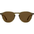 Hampton, Olive Tortoise/Semi-Flat Pure Coffee Glass Lenses
