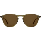 Hampton, Olive Tortoise/Semi-Flat Pure Coffee Glass Lenses