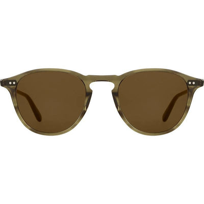 Hampton, Olive Tortoise/Semi-Flat Pure Coffee Glass Lenses