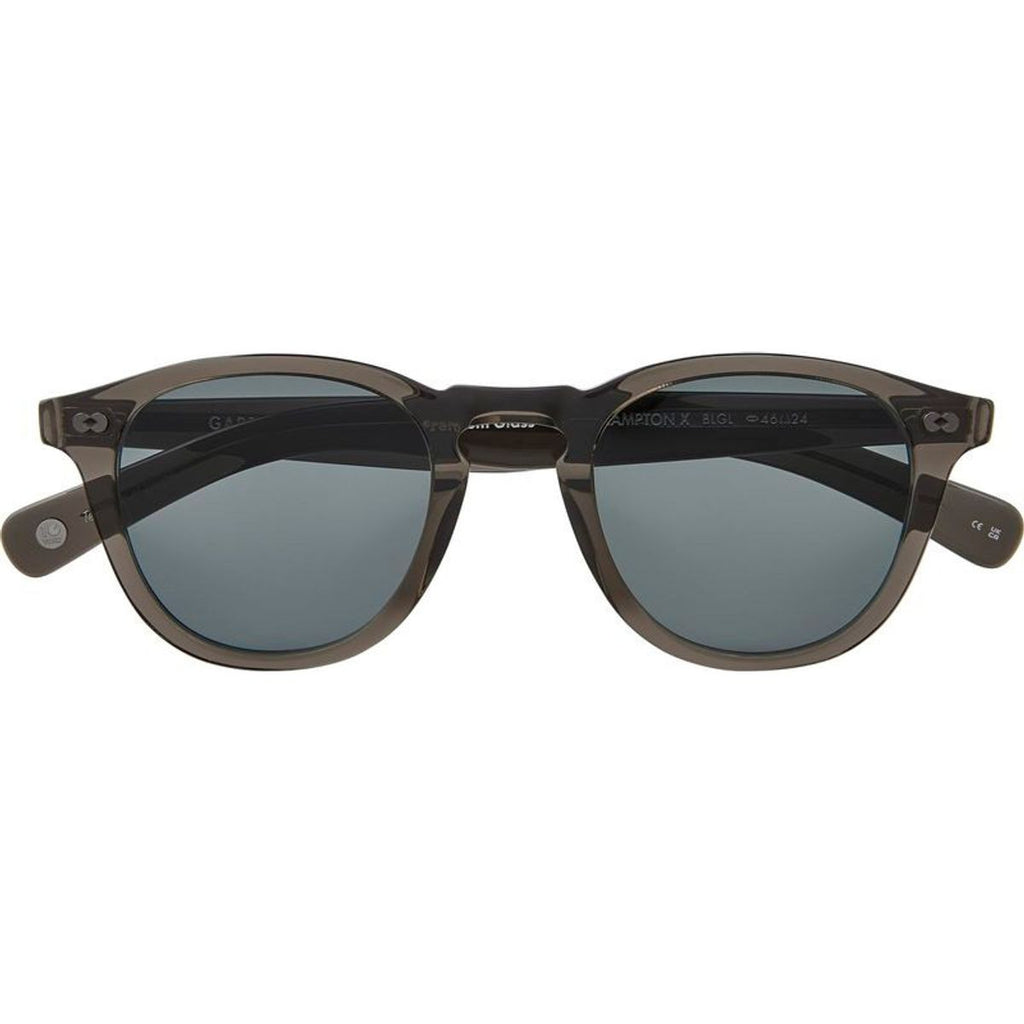 Hampton X, Black Glass/Pure Blue Smoke Glass Lenses