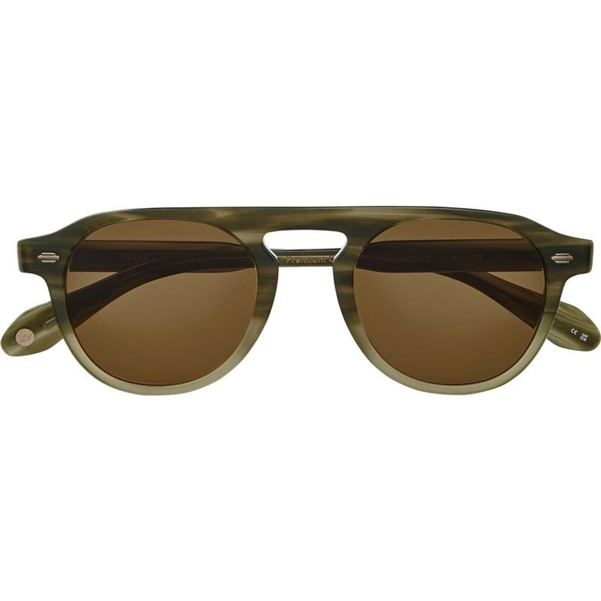 Harding, Army Drift/Semi-Flat Pure Coffee Glass Lenses