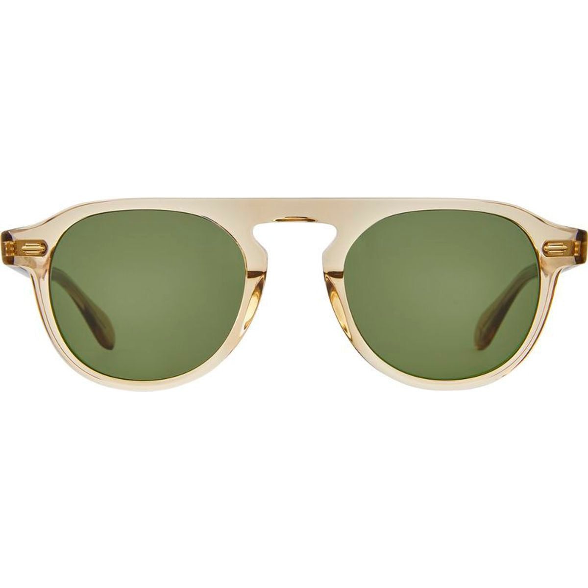 Harding, Brew/Semi-Flat Pure Green Glass Lenses