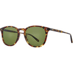 Kinney, Bourbon Tortoise/Semi-Flat Pure Green Glass Lenses 51 Eye Size