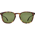 Kinney, Bourbon Tortoise/Semi-Flat Pure Green Glass Lenses 51 Eye Size