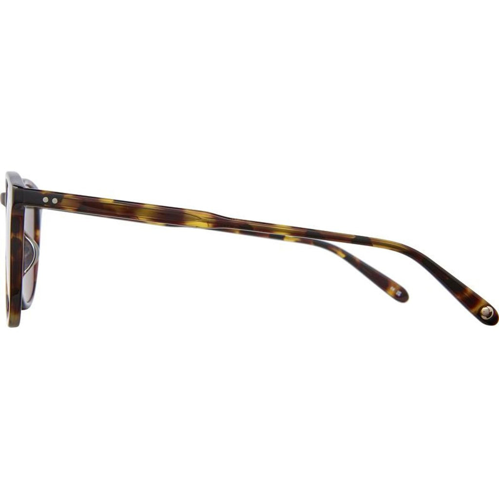 Kinney, Bourbon Tortoise/Semi-Flat Pure Green Glass Lenses 51 Eye Size