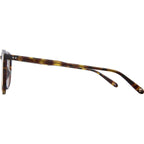 Kinney, Bourbon Tortoise/Semi-Flat Pure Green Glass Lenses 51 Eye Size