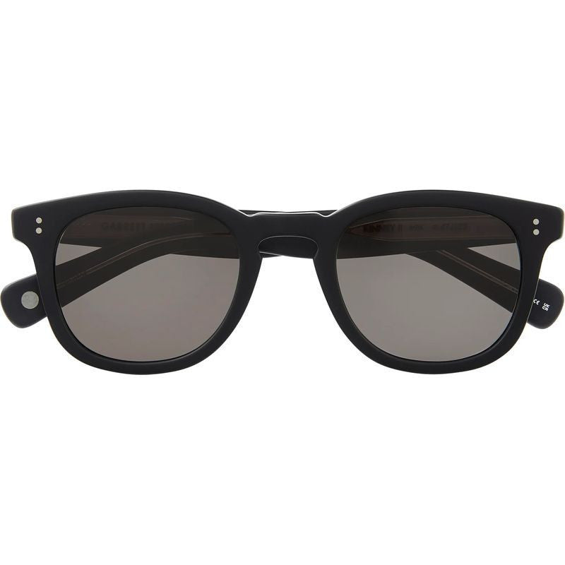 Kinney II, Matte Black/Semi-Flat Grey Glass Polarised Lenses